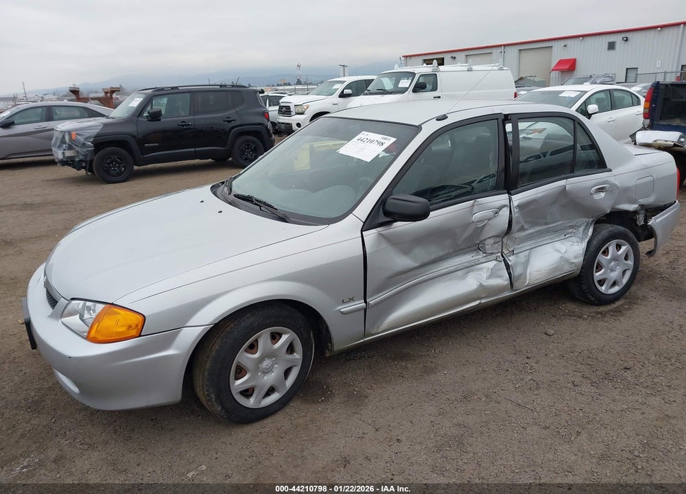 2000 MAZDA PROTEGE DX/LX VIN: JM1BJ222XY0197075