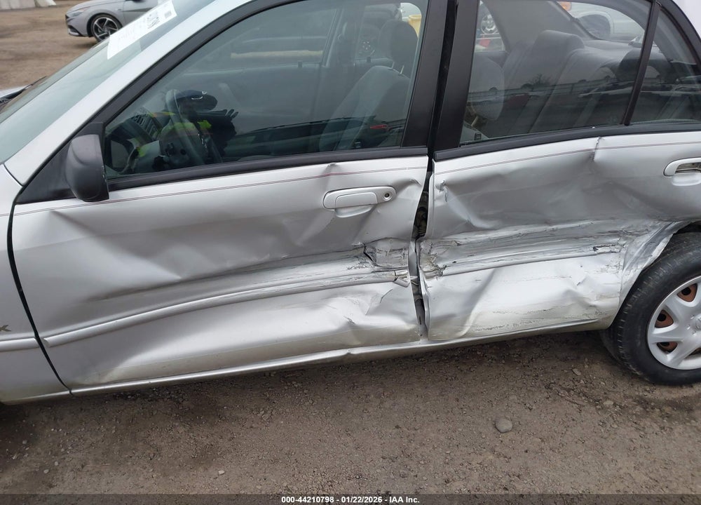 2000 MAZDA PROTEGE DX/LX VIN: JM1BJ222XY0197075
