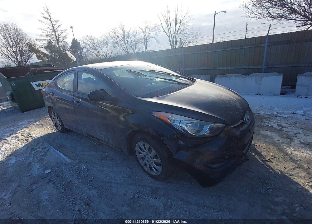 2013 HYUNDAI ELANTRA GLS/LIMITED VIN: KMHDH4AE1DU527907