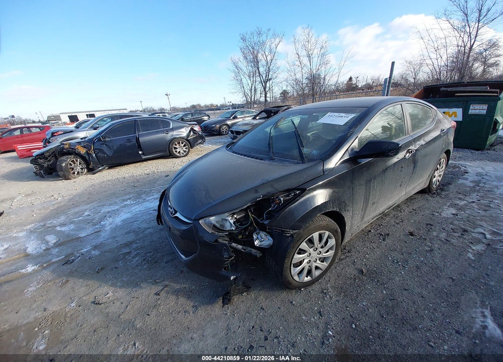 2013 HYUNDAI ELANTRA GLS/LIMITED VIN: KMHDH4AE1DU527907