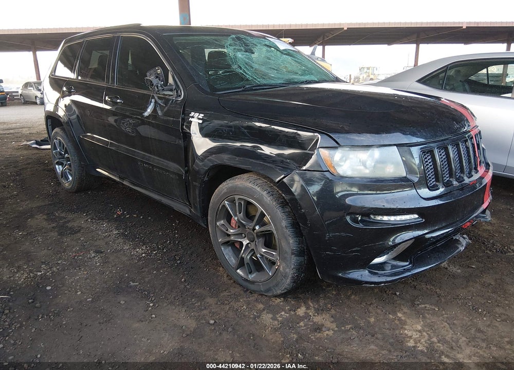 2013 JEEP GRAND CHEROKEE SRT8 VAPOR VIN: 1C4RJFDJ0DC597603