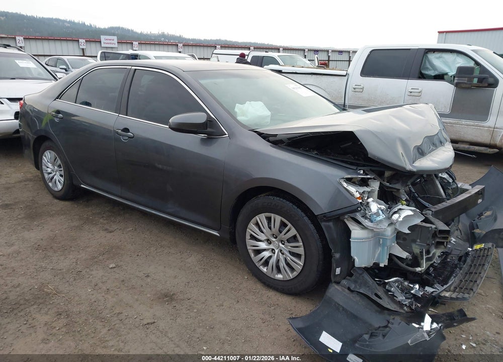 2012 TOYOTA CAMRY LE VIN: 4T4BF1FKXCR254769