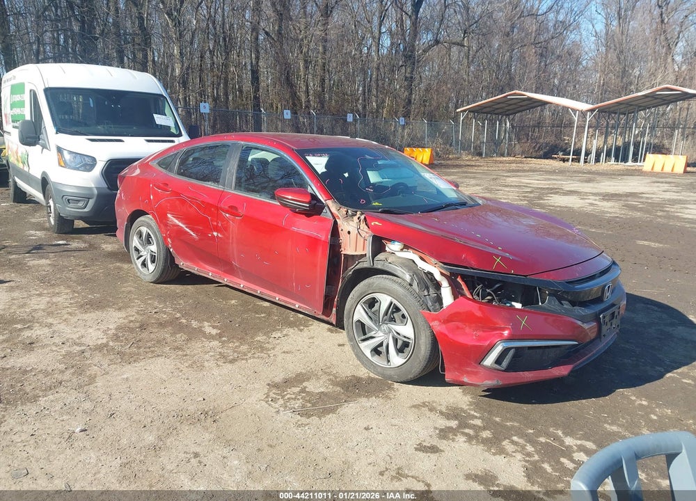2019 HONDA CIVIC LX VIN: 2HGFC2F66KH501984