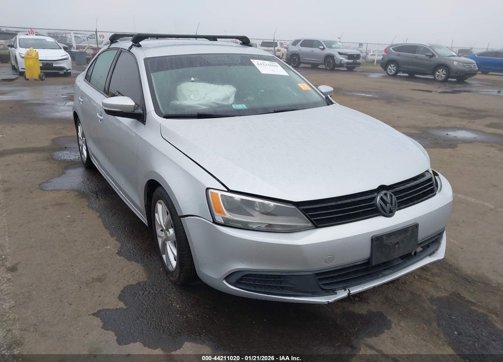 2012 VOLKSWAGEN JETTA 2.5L SE VIN: 3VWBP7AJ0CM013365