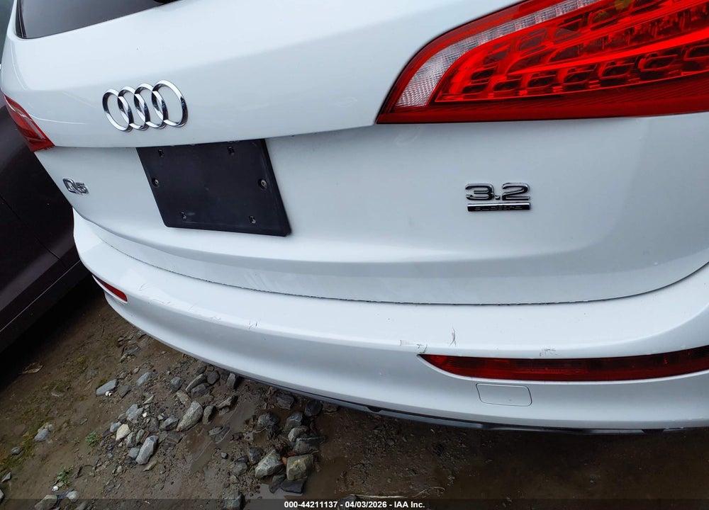 2012 AUDI Q5 3.2 PREMIUM PLUS VIN: WA1DKAFP7CA068178
