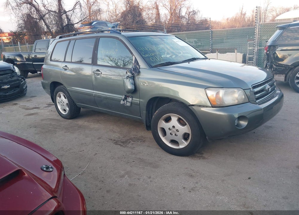 2004 TOYOTA HIGHLANDER LIMITED V6 VIN: JTEEP21A440052446