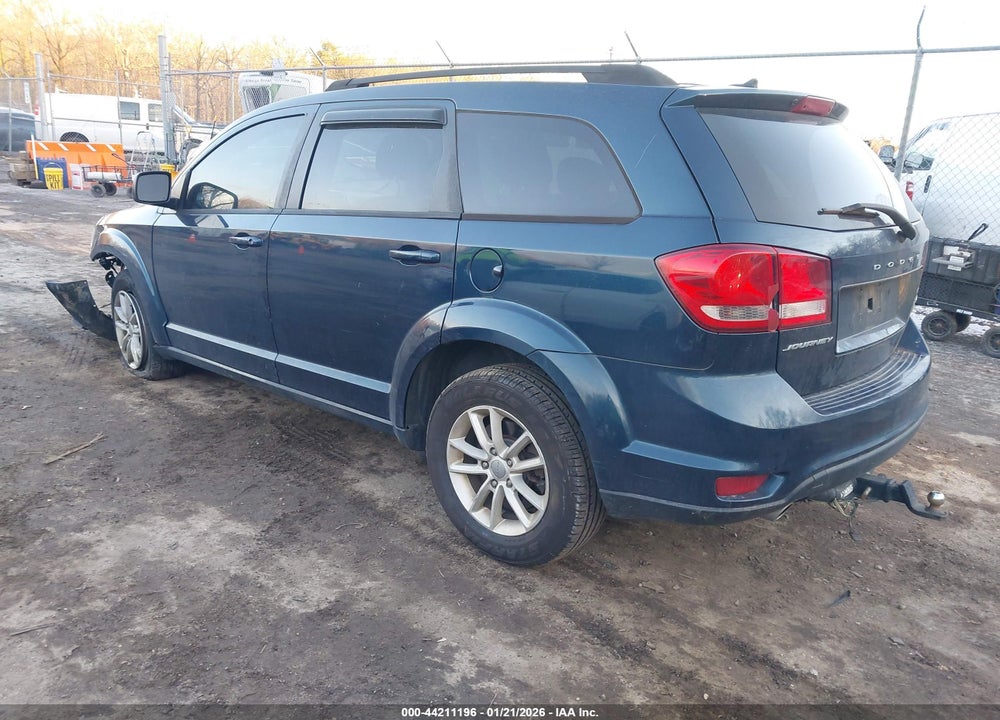2015 DODGE JOURNEY SXT VIN: 3C4PDCBG2FT682163