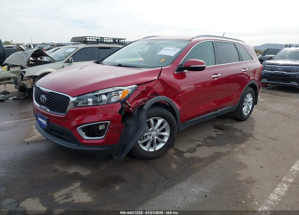 2016 KIA SORENTO 2.4L LX VIN: 5XYPG4A30GG127362