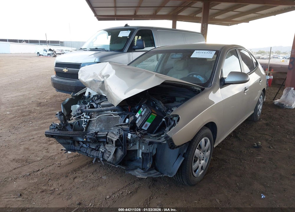 2008 HYUNDAI ELANTRA GLS/SE VIN: KMHDU46D78U341421