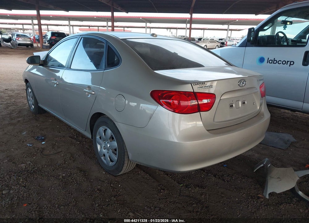 2008 HYUNDAI ELANTRA GLS/SE VIN: KMHDU46D78U341421