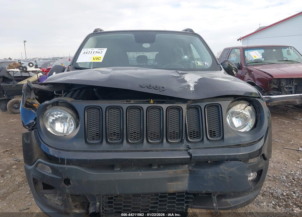 2016 JEEP RENEGADE JUSTICE VIN: ZACCJBBT3GPD38736