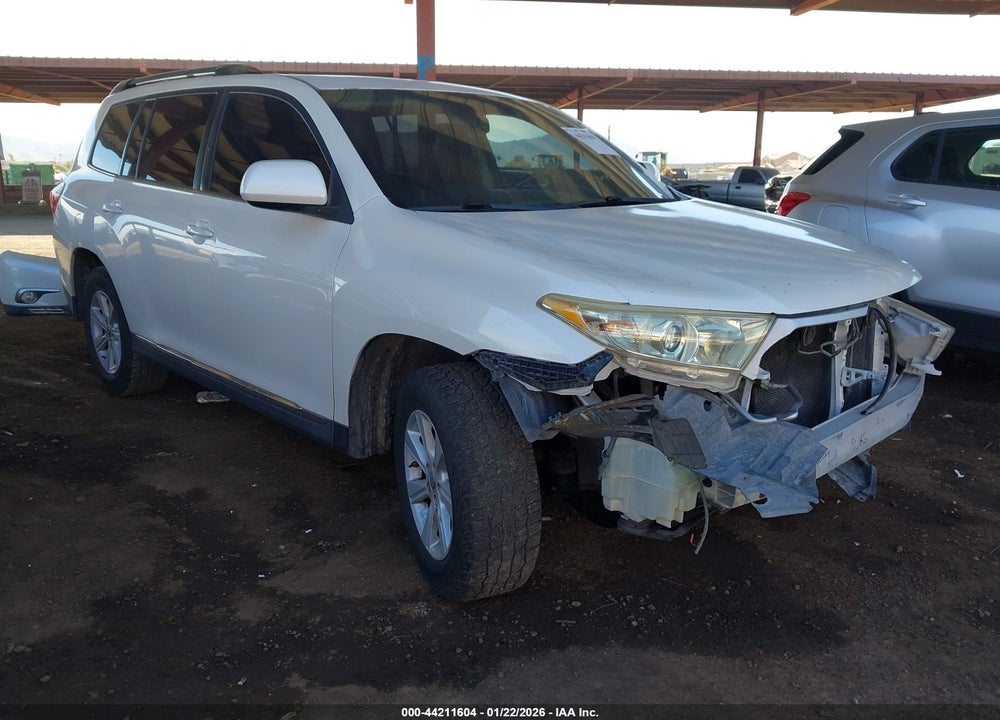 2013 TOYOTA HIGHLANDER VIN: 5TDZK3EH3DS121867