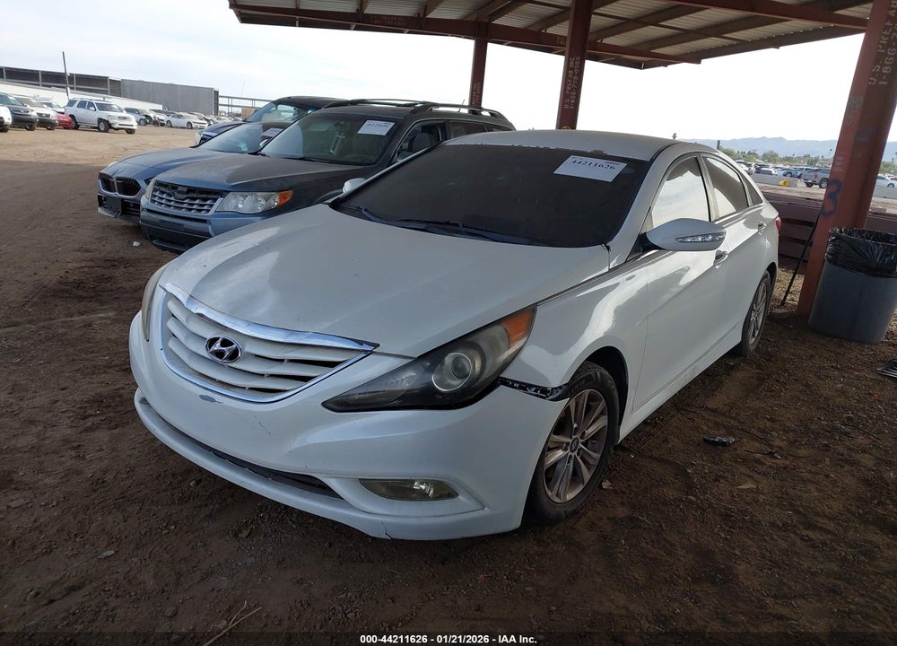 2014 HYUNDAI SONATA GLS VIN: 5NPEB4AC7EH919066