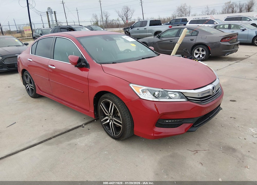 2016 HONDA ACCORD SPORT VIN: 1HGCR2F63GA099199