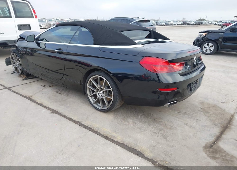 2012 BMW 650I VIN: WBALZ3C50CDL72203