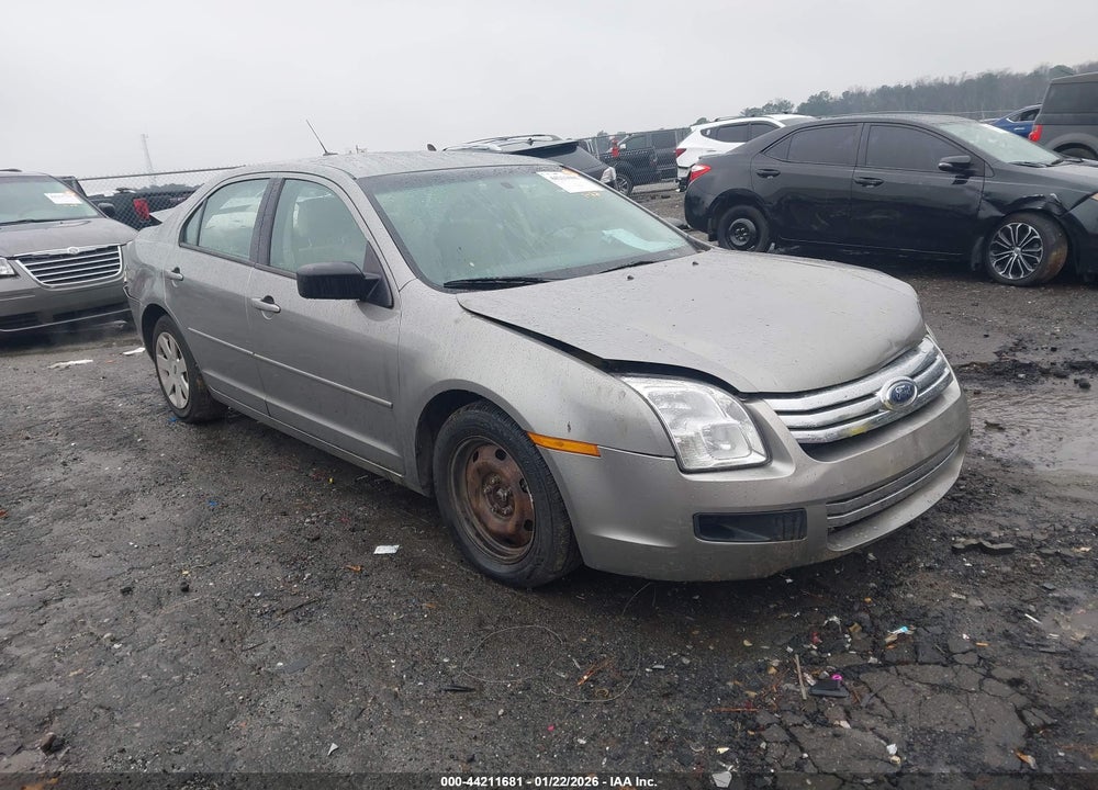 2008 FORD FUSION S VIN: 3FAHP06Z68R272221