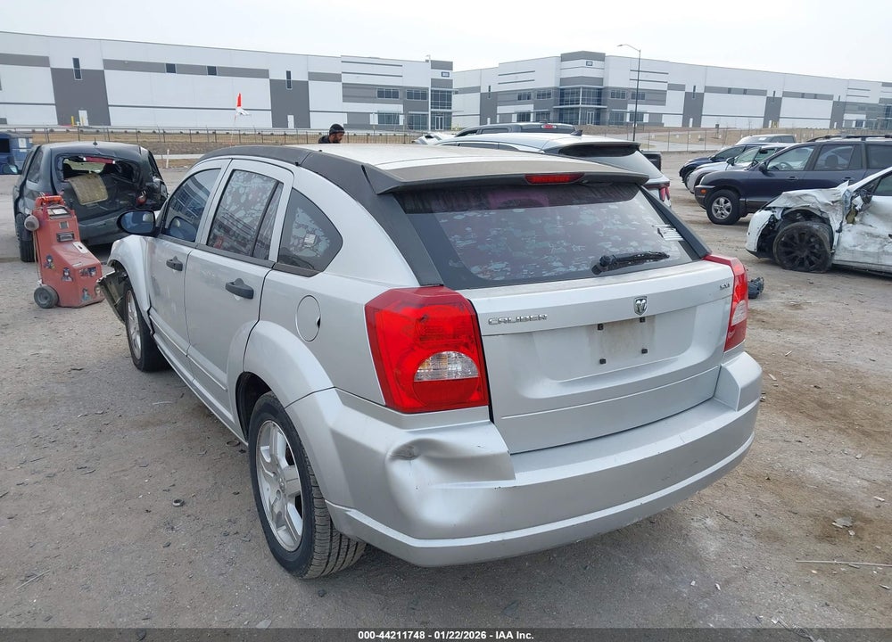2007 DODGE CALIBER SXT VIN: 1B3HB48B47D387389