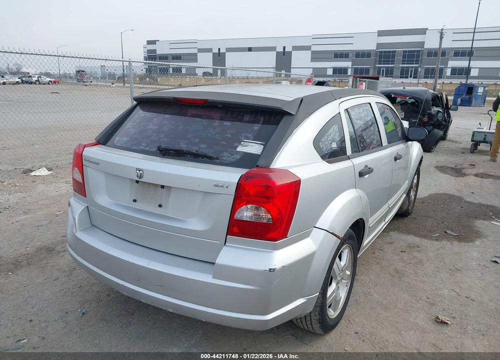 2007 DODGE CALIBER SXT VIN: 1B3HB48B47D387389