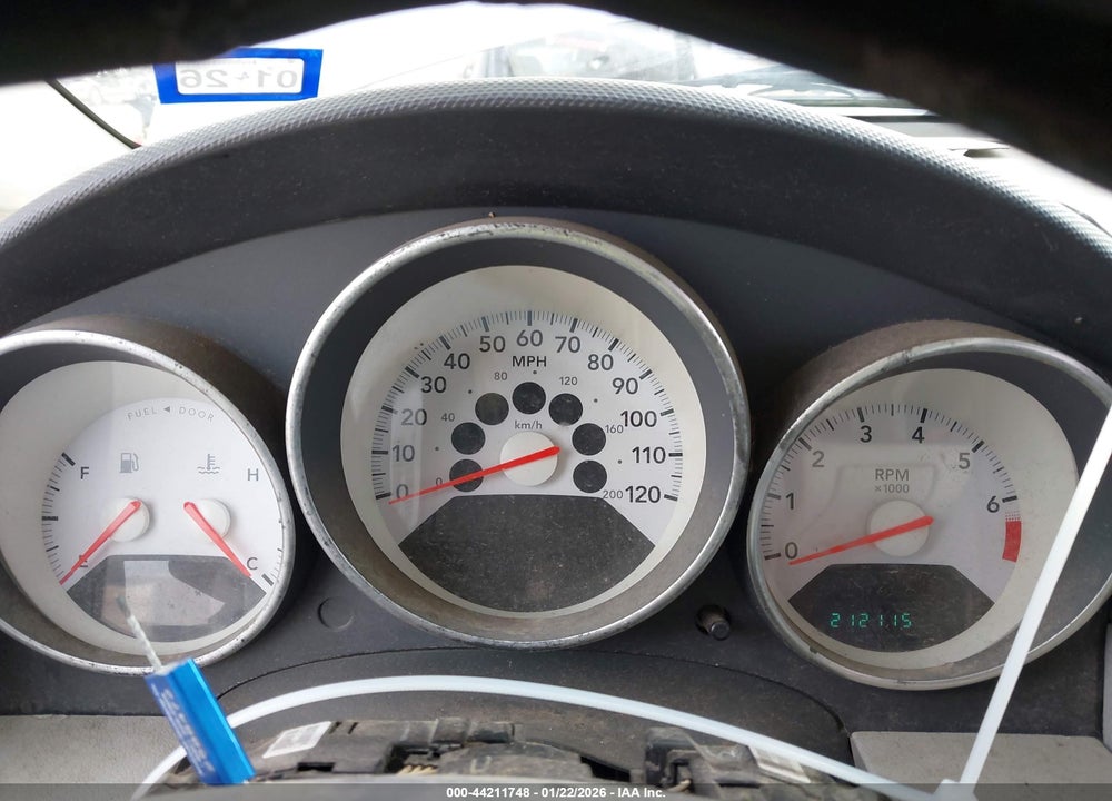 2007 DODGE CALIBER SXT VIN: 1B3HB48B47D387389