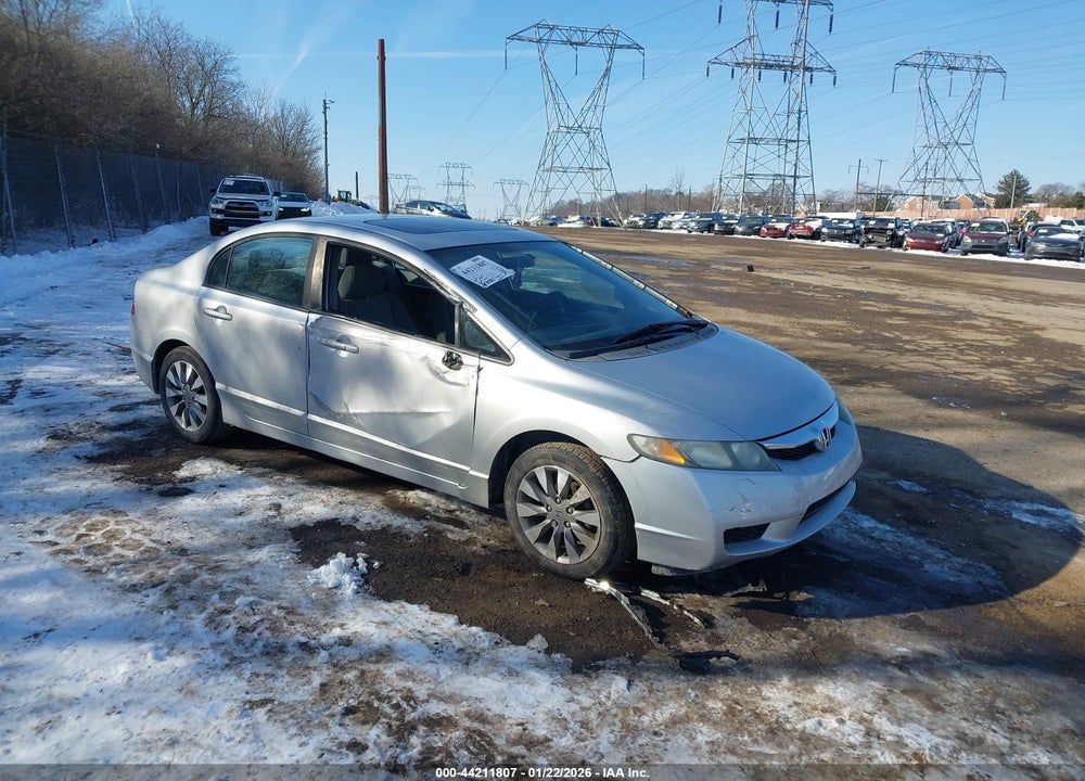 2009 HONDA CIVIC EX VIN: 1HGFA16859L023801