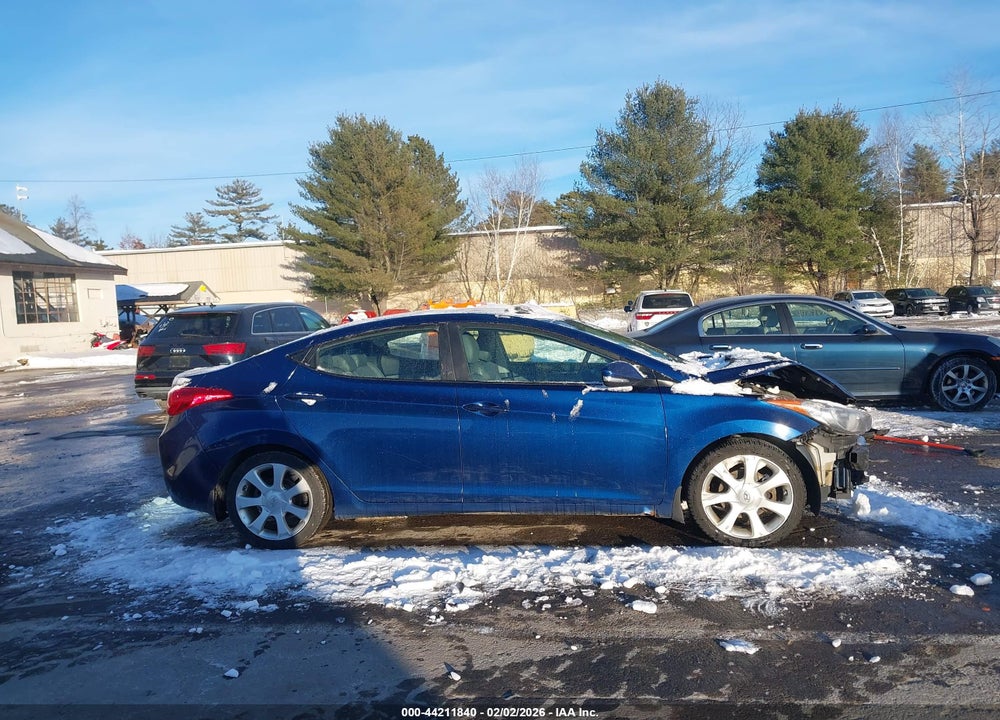 2013 HYUNDAI ELANTRA LIMITED VIN: KMHDH4AE0DU764579