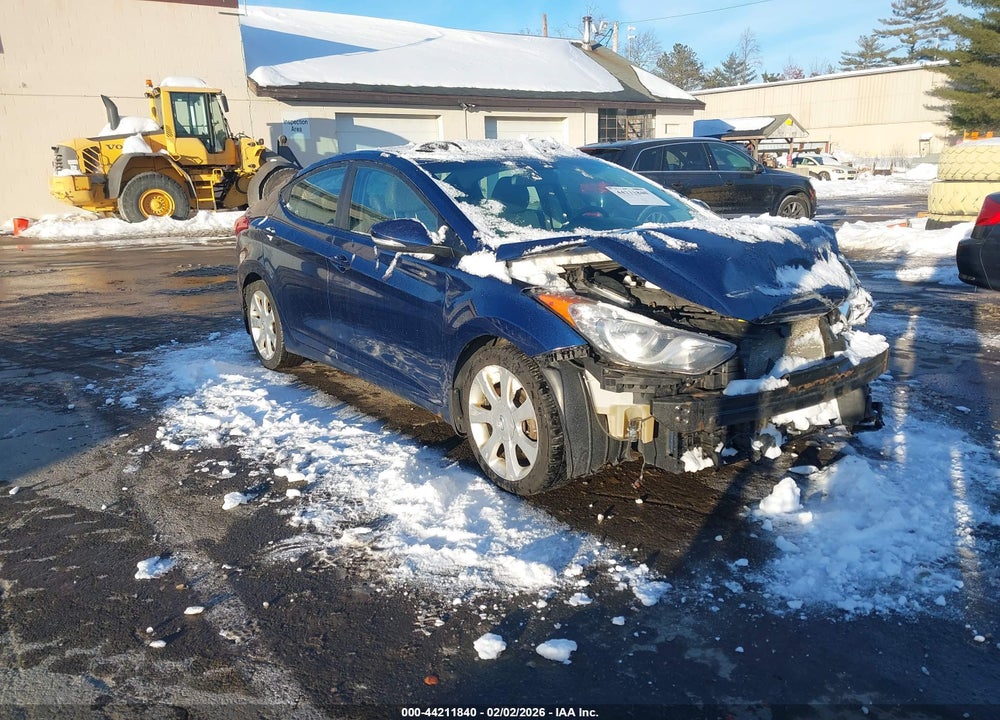2013 HYUNDAI ELANTRA LIMITED VIN: KMHDH4AE0DU764579