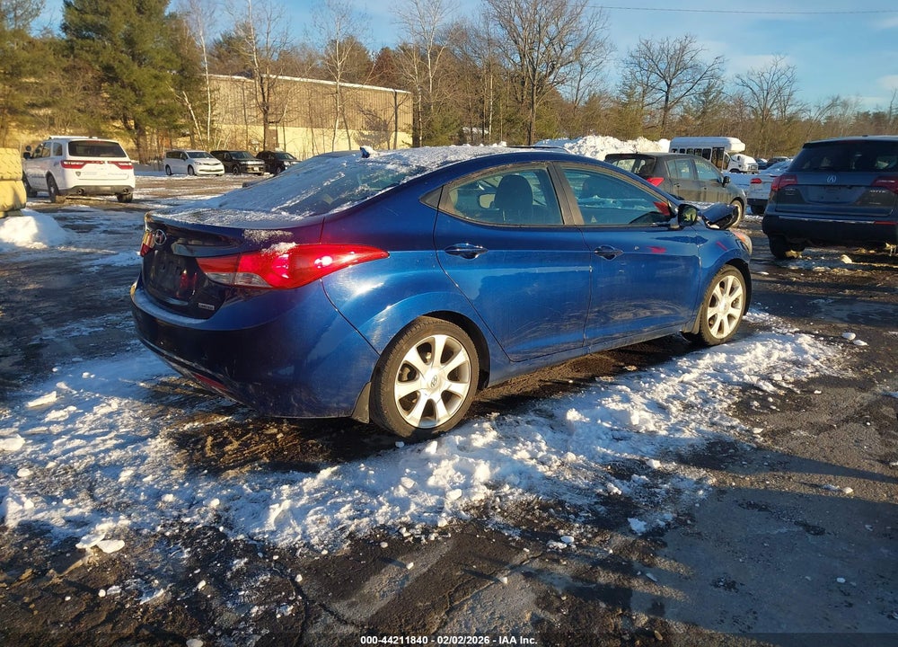 2013 HYUNDAI ELANTRA LIMITED VIN: KMHDH4AE0DU764579
