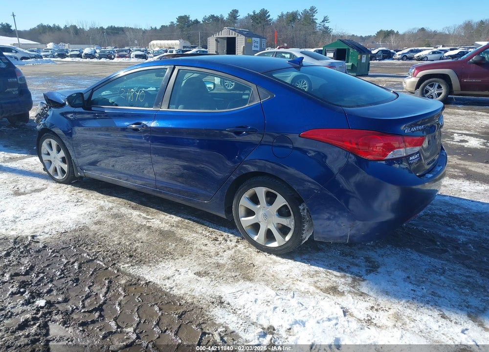 2013 HYUNDAI ELANTRA LIMITED VIN: KMHDH4AE0DU764579