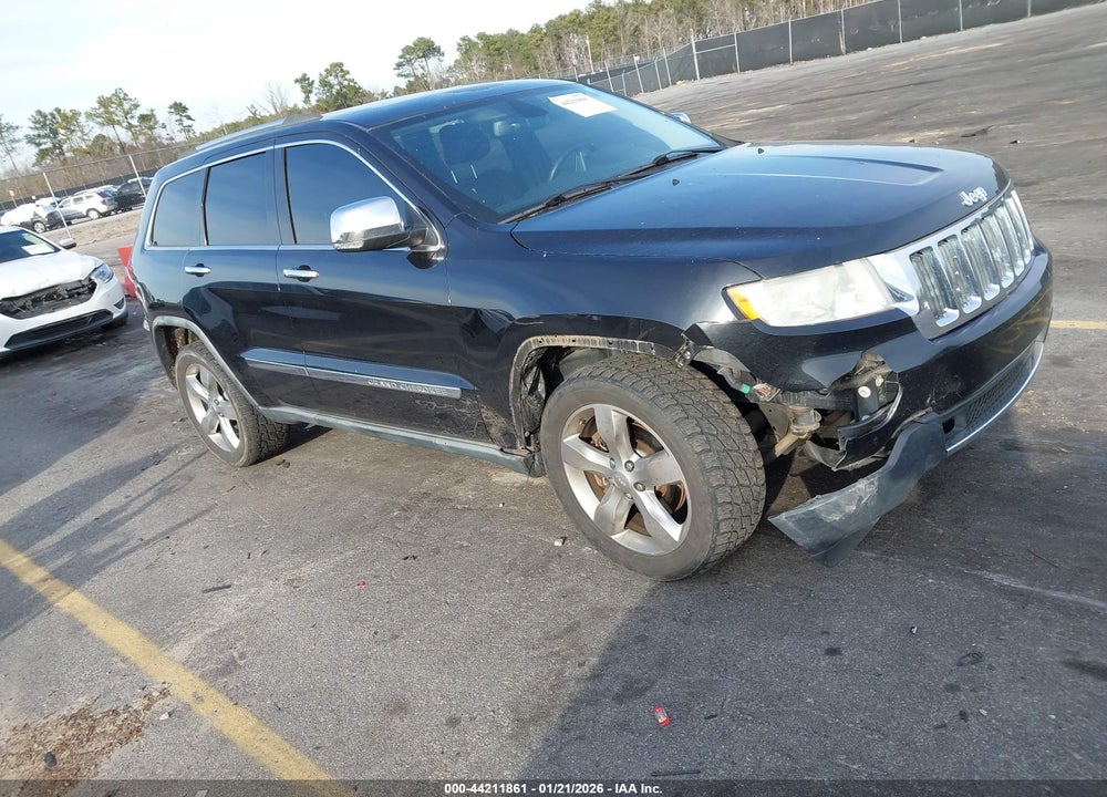 2011 JEEP GRAND CHEROKEE LIMITED VIN: 1J4RR5GT1BC543413