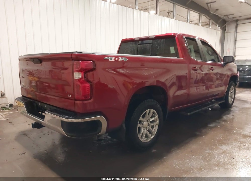 2021 CHEVROLET SILVERADO 1500 4WD  STANDARD BED LT VIN: 1GCRYDEKXMZ147378