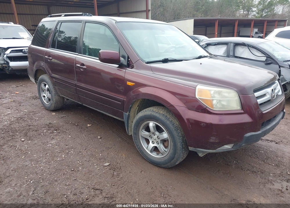 2007 HONDA PILOT EX-L VIN: 5FNYF28537B024575
