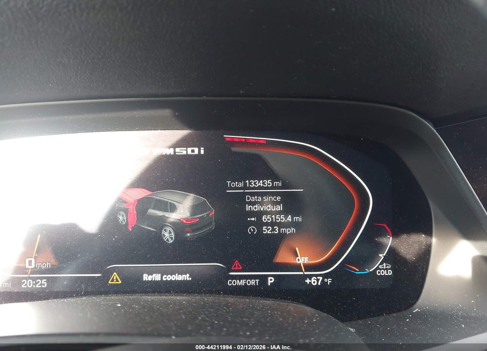 2021 BMW X5 M50I VIN: 5UXJU4C0XM9H23630