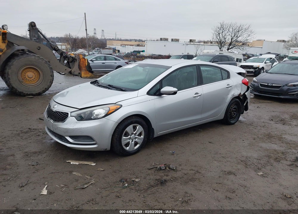 2015 KIA FORTE LX VIN: KNAFK4A62F5267776