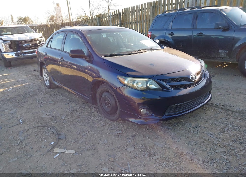 2013 TOYOTA COROLLA S VIN: 5YFBU4EE3DP206224