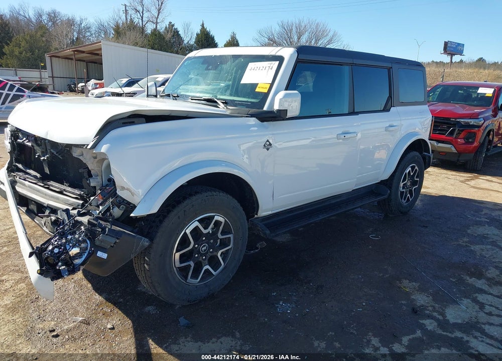 2025 FORD BRONCO OUTER BANKS VIN: 1FMDE8BH8SLA98552