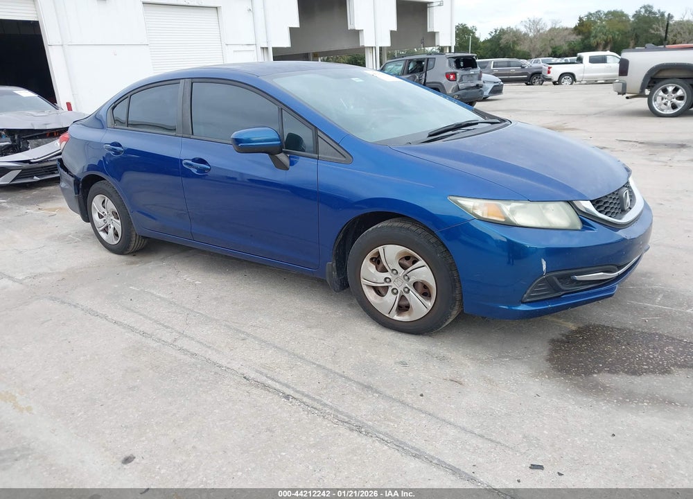 2014 HONDA CIVIC LX VIN: 19XFB2F53EE012502