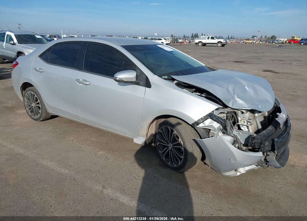 2015 TOYOTA COROLLA S PLUS VIN: 2T1BURHE5FC311715