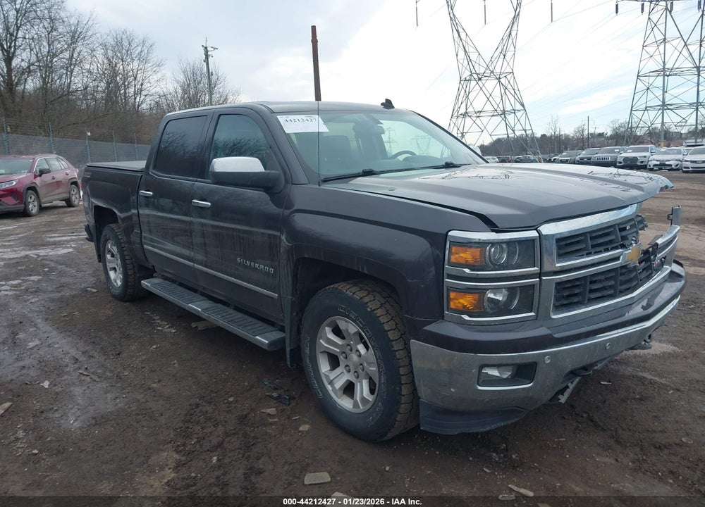 2014 CHEVROLET SILVERADO 1500 2LZ VIN: 3GCUKSEC7EG372318