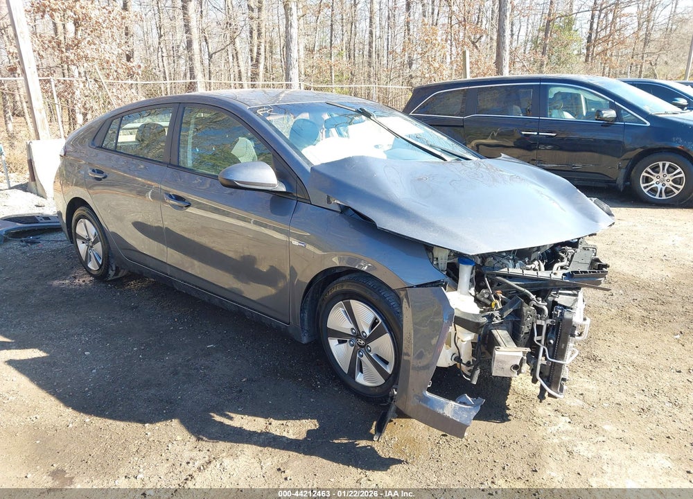 2018 HYUNDAI IONIQ HYBRID BLUE VIN: KMHC65LC4JU069763