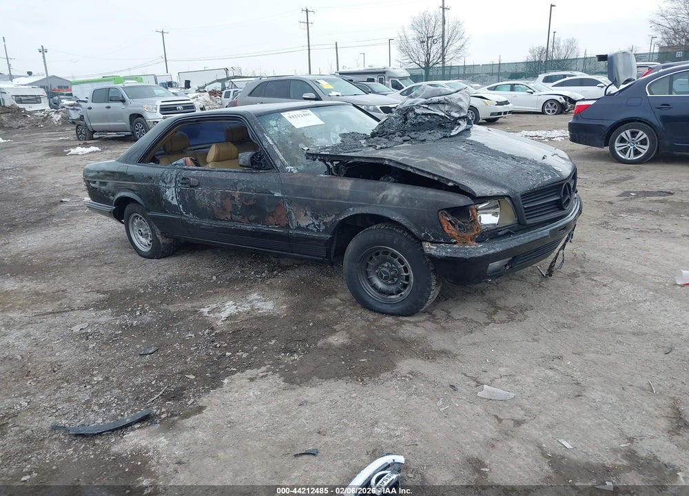 1983 MERCEDES W126 500SE VIN: WDB12604412006588