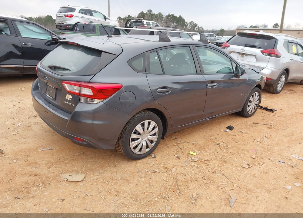 2019 SUBARU IMPREZA 2.0I VIN: 4S3GTAA66K3720967
