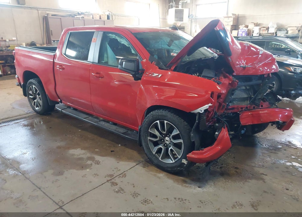 2023 CHEVROLET SILVERADO 1500 4WD  SHORT BED RST VIN: 1GCUDEED3PZ111792