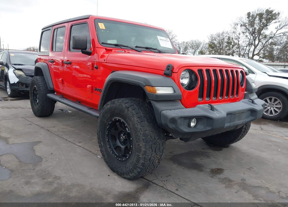 2021 JEEP WRANGLER UNLIMITED SPORT ALTITUDE 4X4 VIN: 1C4HJXDN9MW511613