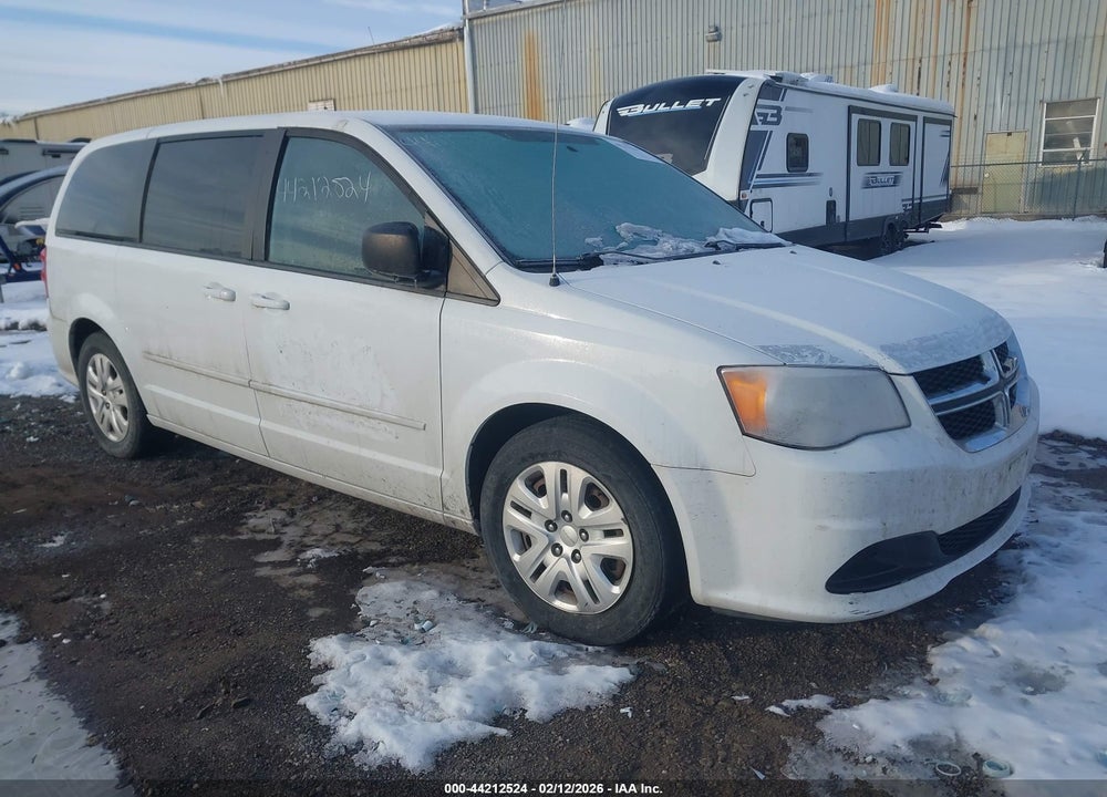 2016 DODGE GRAND CARAVAN SE VIN: 2C4RDGBG7GR106315