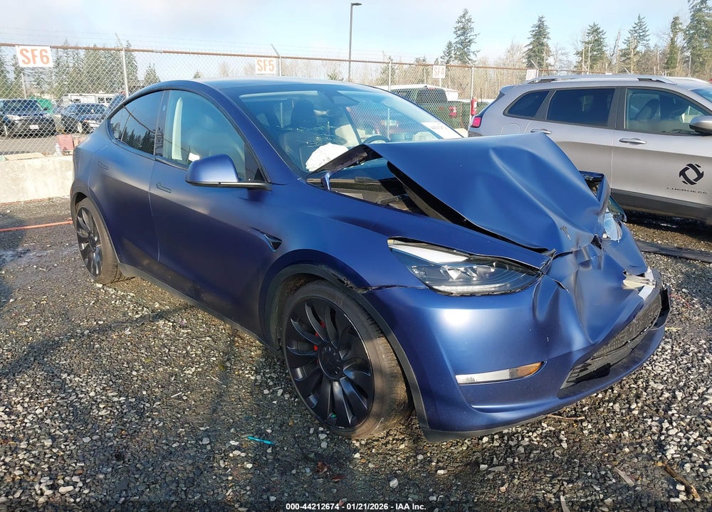 2023 TESLA MODEL Y PERFORMANCE DUAL MOTOR ALL-WHEEL DRIVE VIN: 7SAYGDEFXPF816666