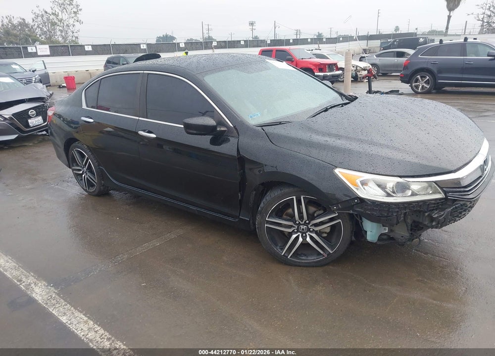 2017 HONDA ACCORD SPORT VIN: 1HGCR2F50HA030477