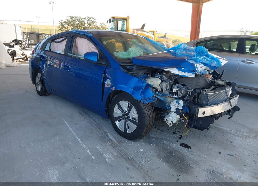 2018 HYUNDAI IONIQ HYBRID BLUE VIN: KMHC65LC1JU089744