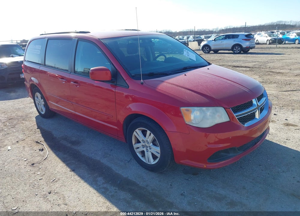 2012 DODGE GRAND CARAVAN SXT VIN: 2C4RDGCG7CR336624