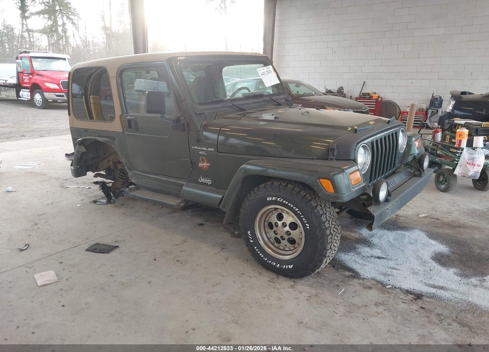 1997 JEEP WRANGLER SAHARA VIN: 1J4FY49S1VP545728