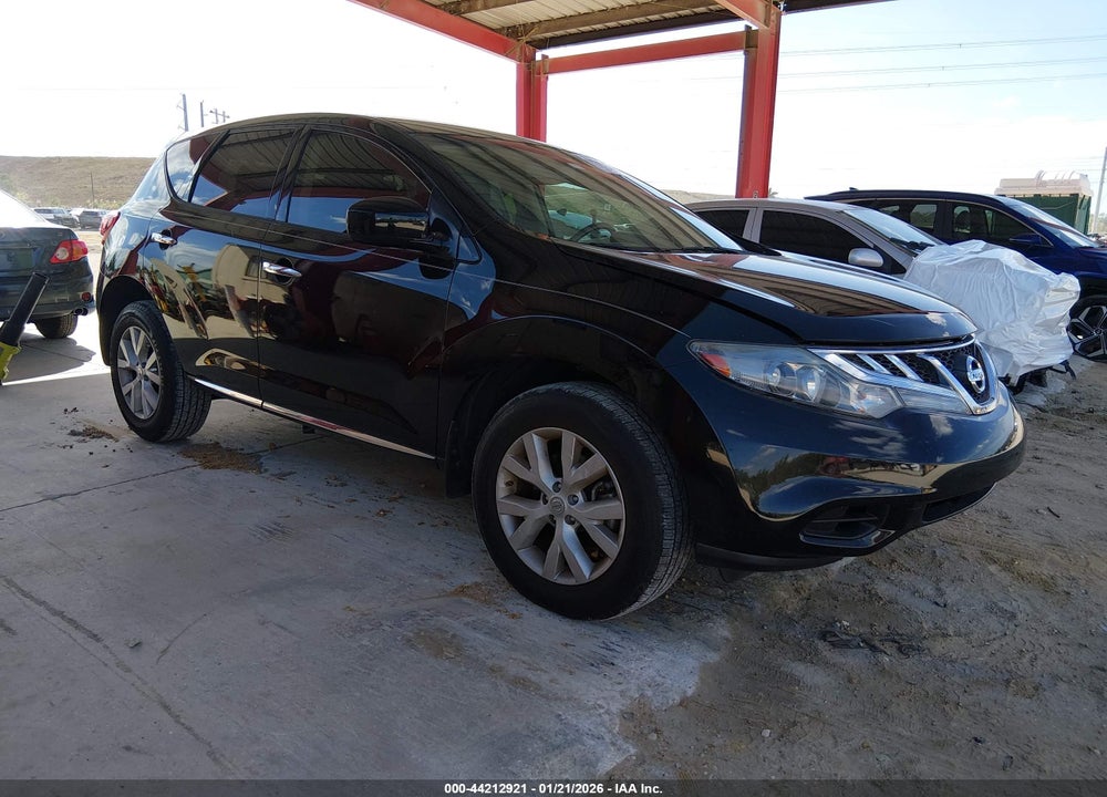 2011 NISSAN MURANO S VIN: JN8AZ1MU9BW061008